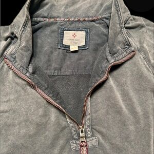 True Grit Charcoal Half-Zip Pullover